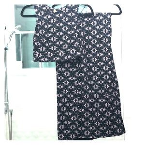 Free people crop top and skirt set